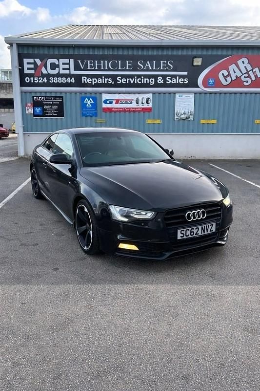 Used Audi A5 Black Edition 177 HP (130 kW) 2013 Black Coupe