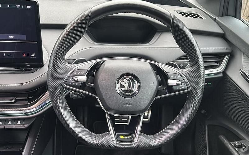 Used 2023 Skoda Enyaq iV vRS SUV | £29,499 (Fair price) - Image 1/4