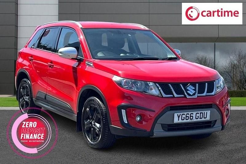Red Used 2016 Suzuki Vitara SUV | £10,830 (Good price) - Image 1/4