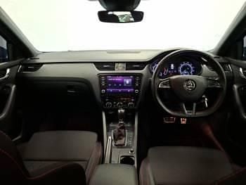 Used Skoda Octavia vRS 245 HP (180 kW) 2019 Blue Hatchback