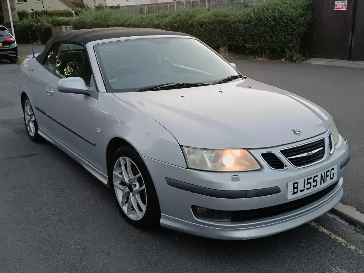 Used Saab 9-3 Aero 2005 Silver Cabriolet