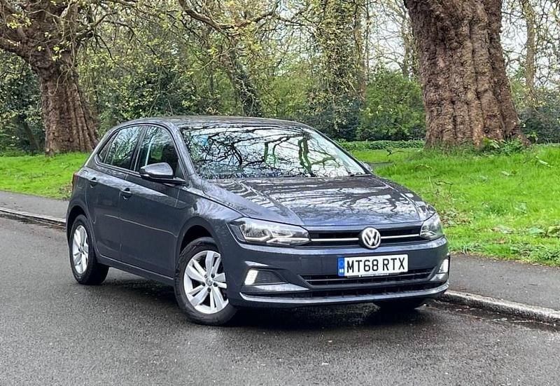 Used VW Polo SE 95 HP (69 kW) 2018 Grey Hatchback