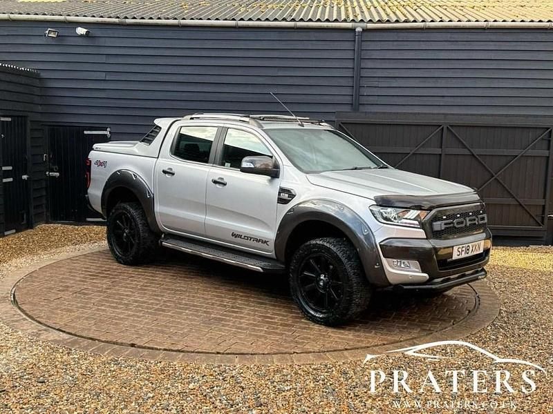 Used Ford Ranger Wildtrack 200 HP (147 kW) 2018 Silver Pickup