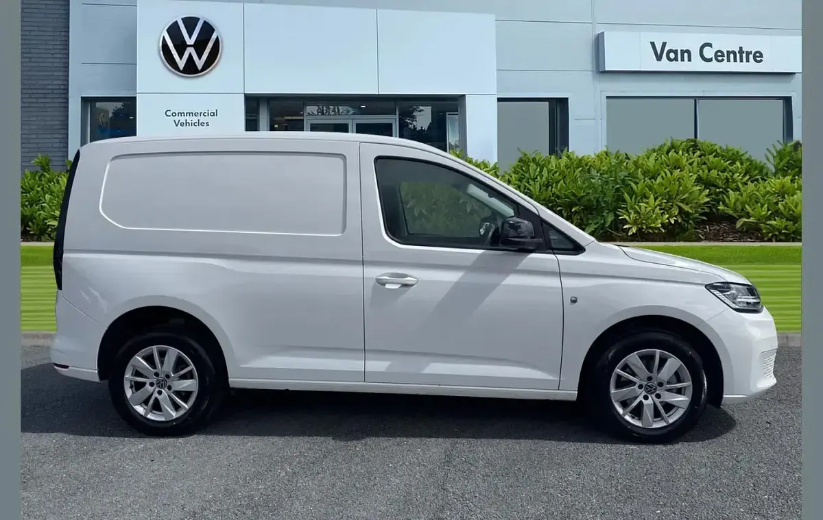 Used VW Caddy Pro 101 HP (74 kW) 2026 White MPV