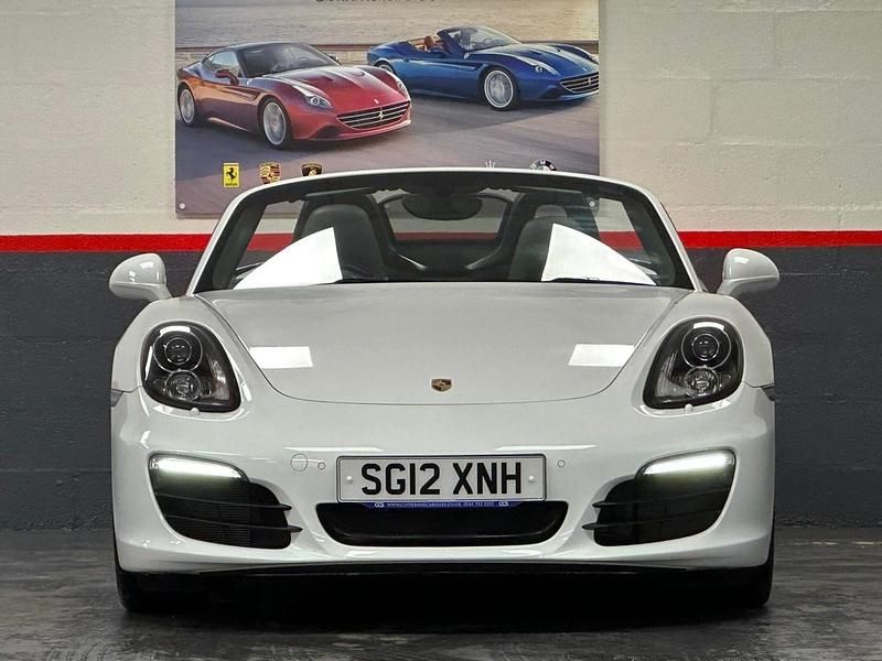 Used Porsche Boxster 2012 White Cabriolet