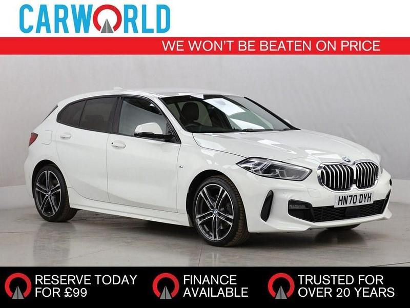 White Used 2020 BMW 118 M Sport Hatchback | £20,990 (Fair price) - Image 1/3