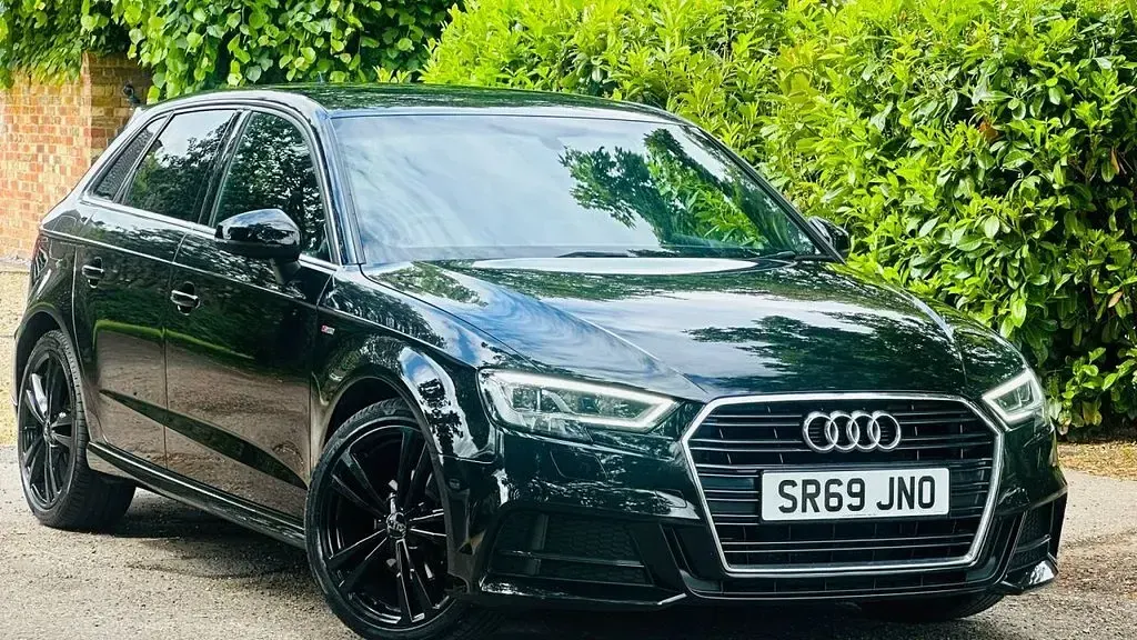 Used Audi A3 Sportback S-Line 116 HP (85 kW) 2020 Black Hatchback