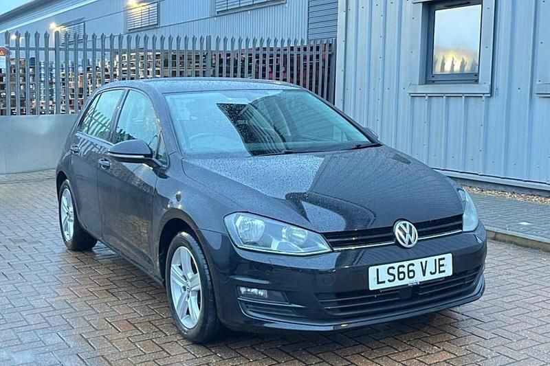 Used VW Golf VII Edition 125 HP (91 kW) 2016 Black Hatchback