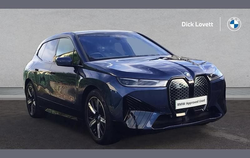 Blue Used 2022 BMW iX M Sport SUV | £33,995 (Fair price) - Image 1/4