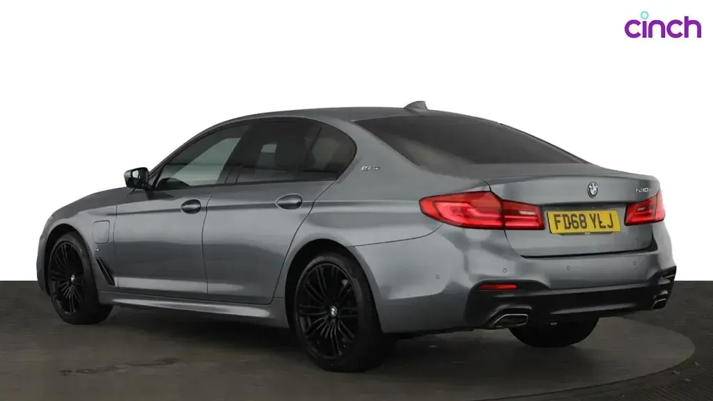 Used BMW 530e M Sport 252 HP (185 kW) 2019 Blue Sedan