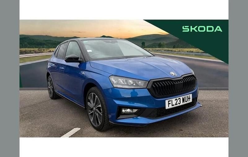 Blue Used 2023 Skoda Fabia Monte Carlo Hatchback | £16,290 (A bit pricey) - Image 1/4