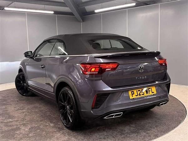 Used VW T-Roc Cabriolet R-line 150 HP (110 kW) 2025 Grey Cabriolet