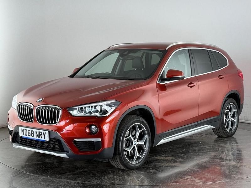 Used BMW X1 xLine 190 HP (139 kW) 2018 Orange SUV