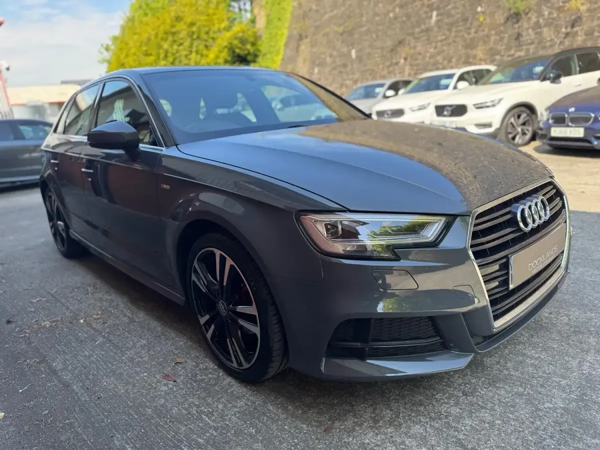 Used Audi A3 S-Line 150 HP (110 kW) 2020 Grey Sedan
