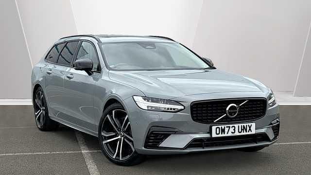 Grey Used 2024 Volvo V90 Ultimate Estate | £45,990 (Fair price) - Image 1/3
