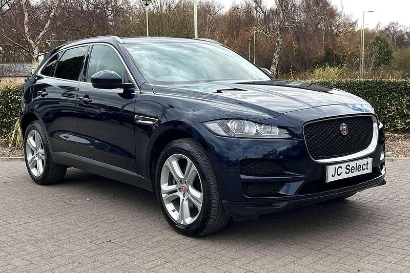 Blue Used 2019 Jaguar F-Pace Portfolio SUV | £21,000 (Fair price) - Image 1/4