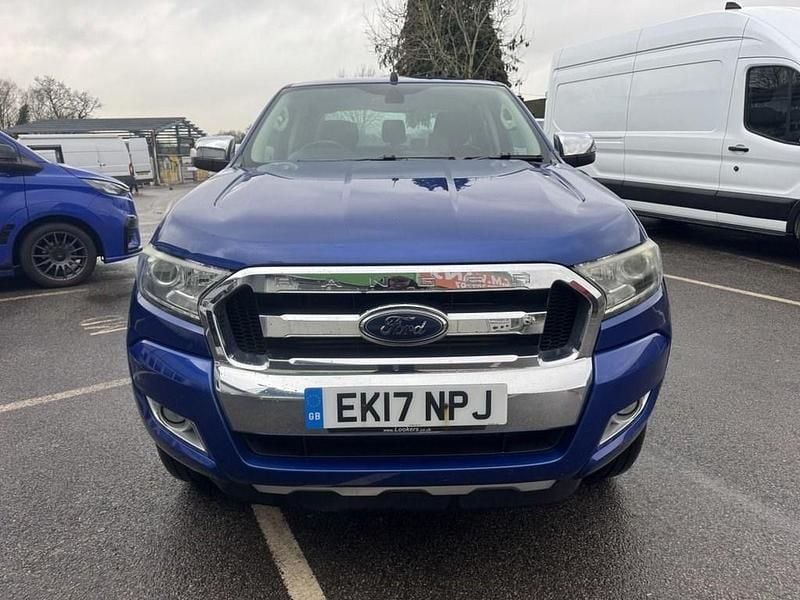 Used Ford Ranger Limited 2017 Blue Pickup