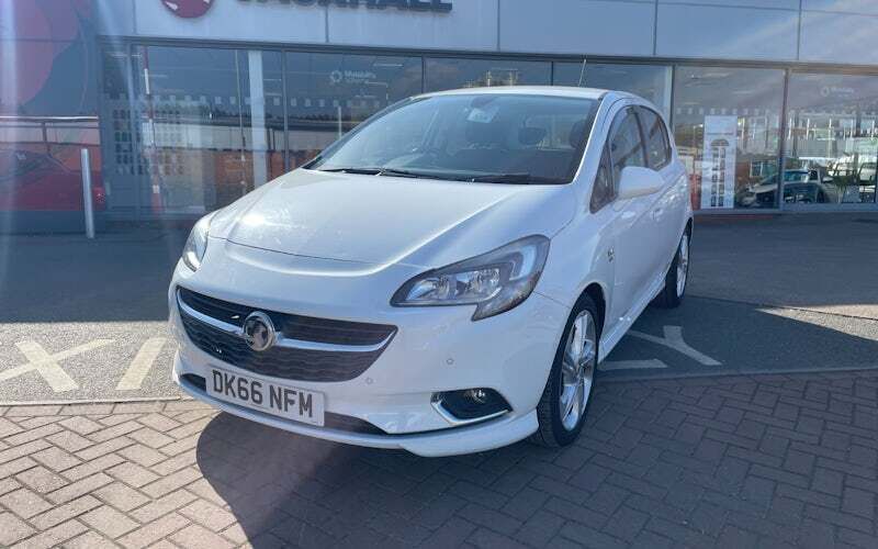 White Used 2016 Vauxhall Corsa SRi Hatchback | £7,443 (A bit pricey) - Image 1/4