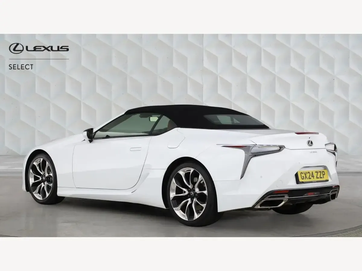 Used Lexus LC 500 Sport Line 2024 White Cabriolet