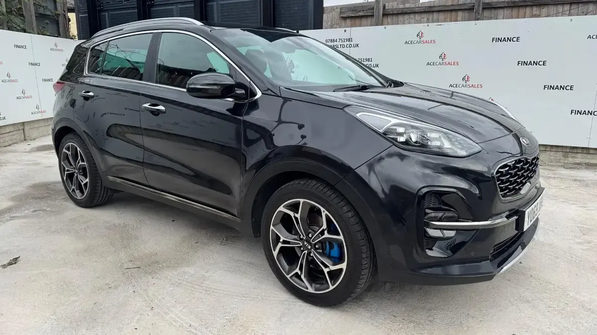 Used Kia Sportage GT-Line 136 HP (100 kW) 2019 Black SUV