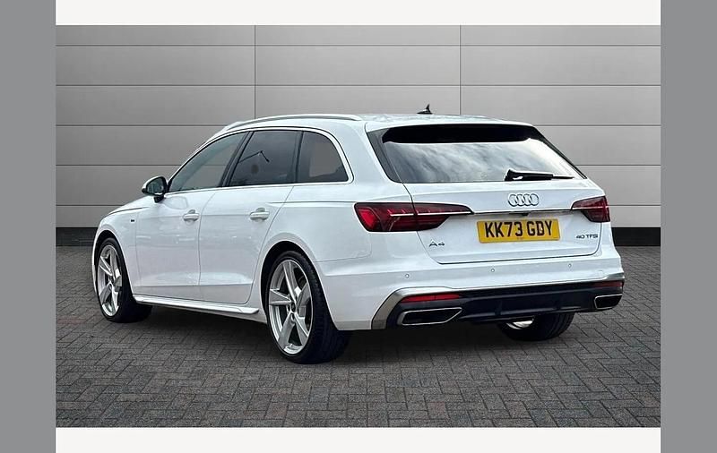 Used Audi A4 S-Line 204 HP (150 kW) 2024 Arkona white Estate