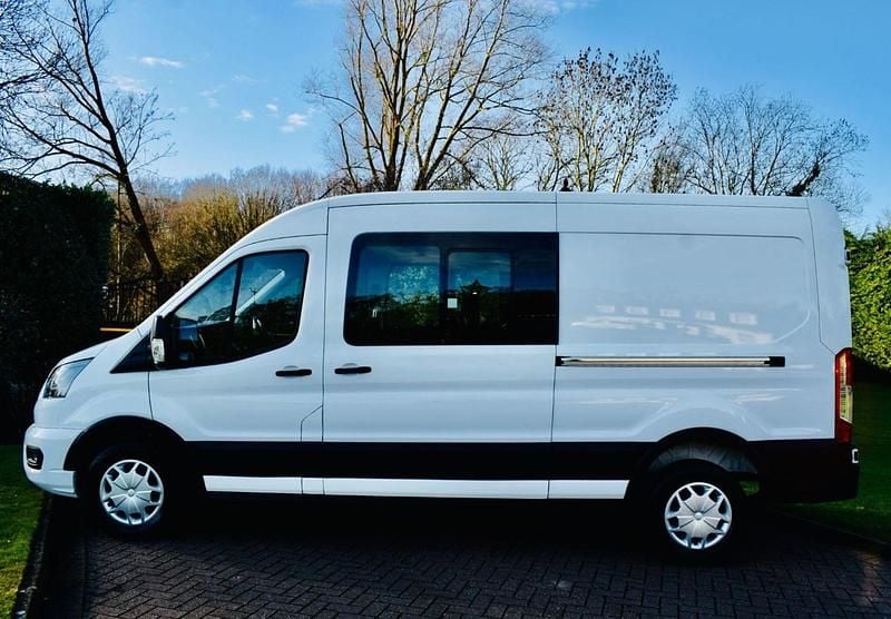 Used Ford Transit Trend 130 HP (95 kW) 2024 White Van