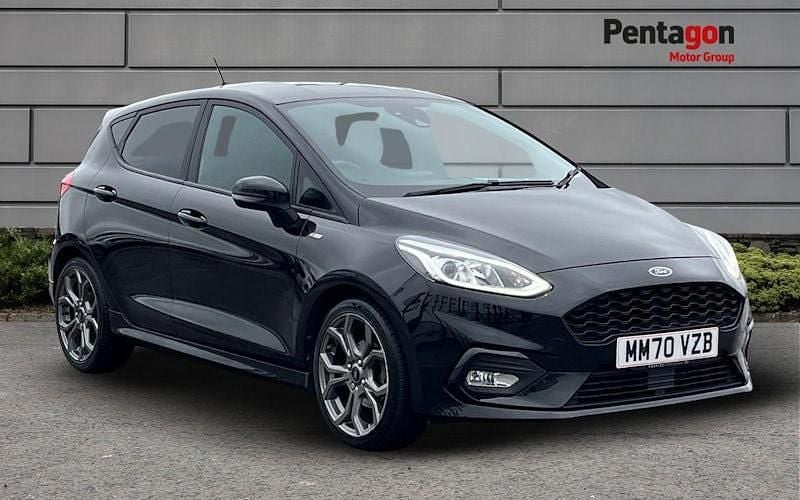 Black Used 2021 Ford Fiesta ST-Line Hatchback | £10,995 (Fair price) - Image 1/4