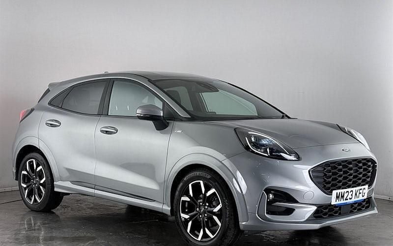 Silver Used 2023 Ford Puma ST-Line X Hatchback | £15,550 (Fair price) - Image 1/3