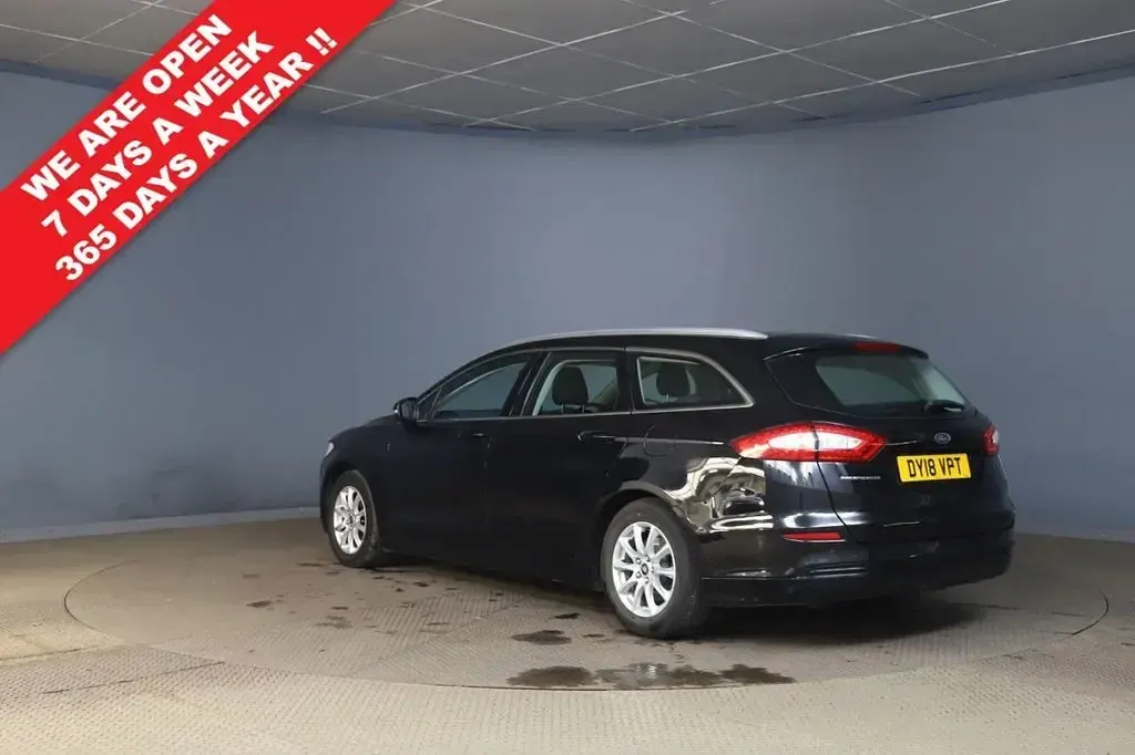 Used Ford Mondeo Titanium 150 HP (110 kW) 2018 Black Estate