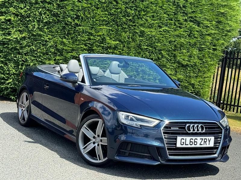 Blue Used 2016 Audi A3 Cabriolet S-Line Cabriolet | £9,950 (A bit pricey) - Image 1/4