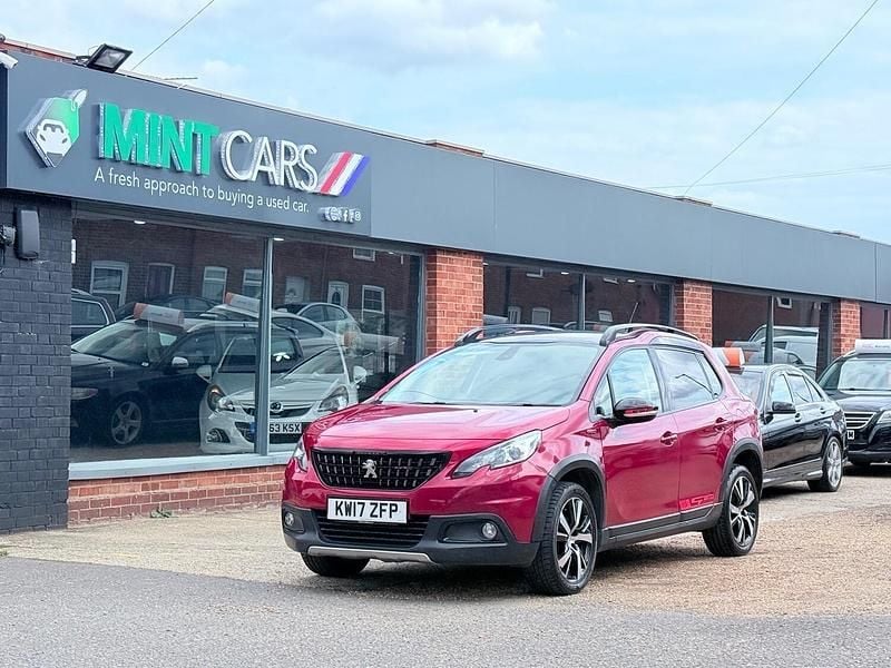 Red Used 2017 Peugeot 2008 GT-line SUV | £5,495 (Good price) - Image 1/4