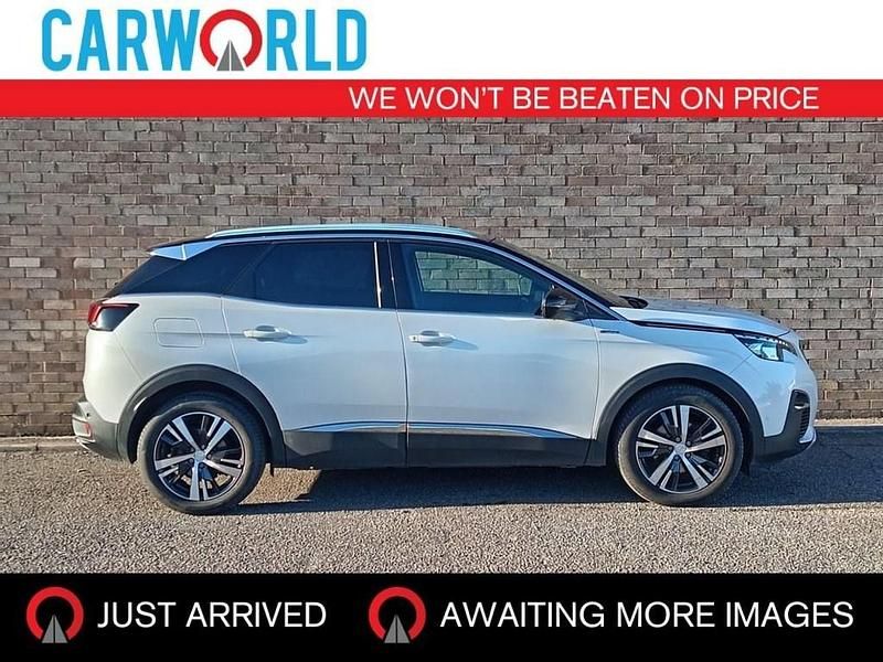 White Used 2019 Peugeot 3008 GT-line SUV | £11,990 (Fair price) - Image 1/3