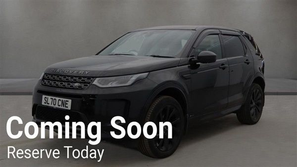 Black Used 2020 Land Rover Discovery Sport SE Dynamic SUV | £24,995 (Fair price) - Image 1/3