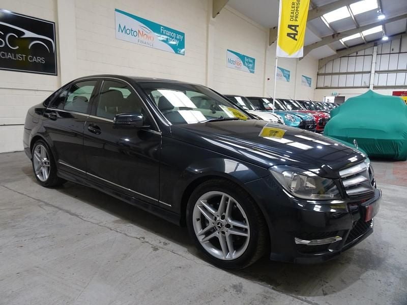 Black Used 2012 Mercedes C220 AMG Sedan | £3,250 (Super price) - Image 1/4