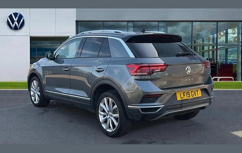 Used VW T-Roc SEL 147 HP (108 kW) 2019 Grey SUV