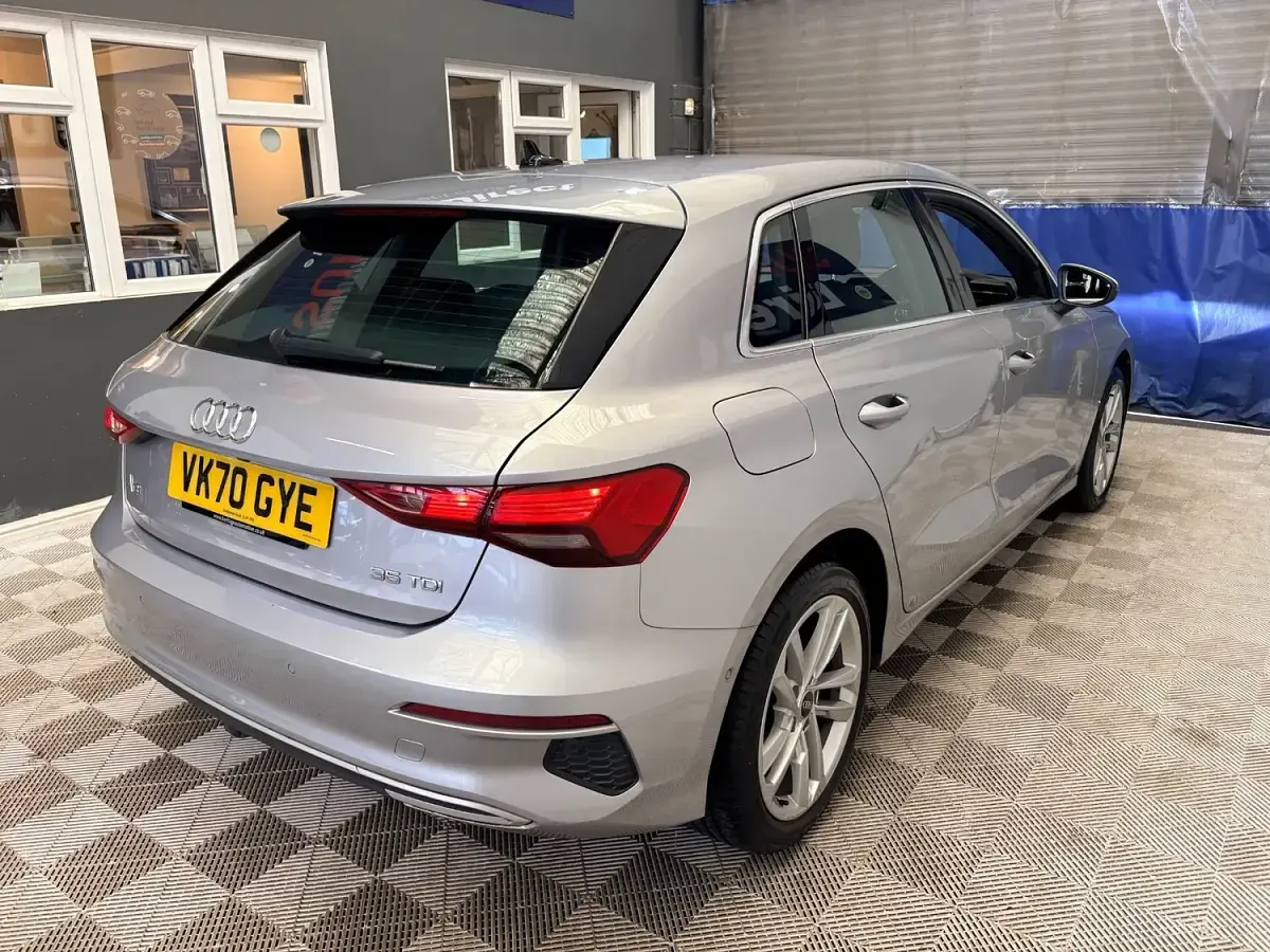 Used Audi A3 Sport 150 HP (110 kW) 2020 Silver Sedan