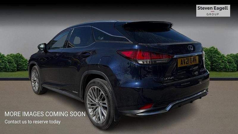 Used Lexus RX450h 2021 Blue SUV
