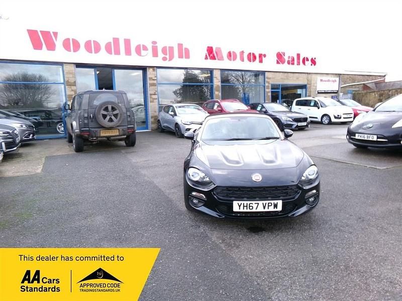 Used Fiat 124 Spider Lusso 140 HP (102 kW) 2017 Black Cabriolet