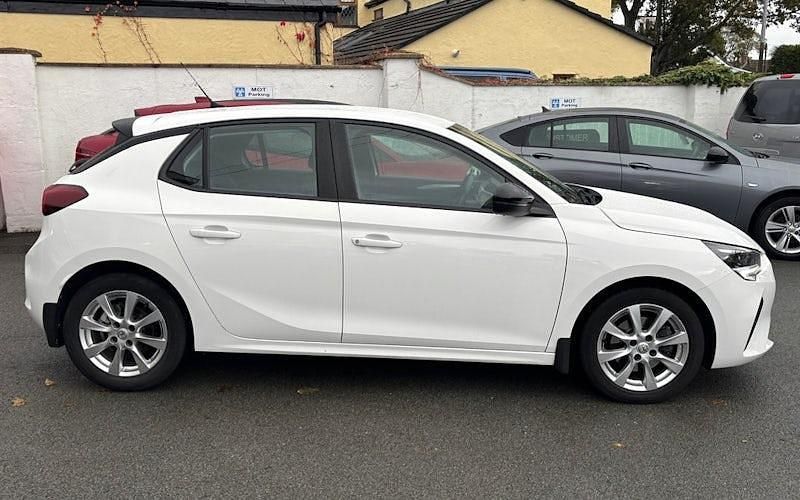 Used Vauxhall Corsa S 101 HP (74 kW) 2021 White Hatchback