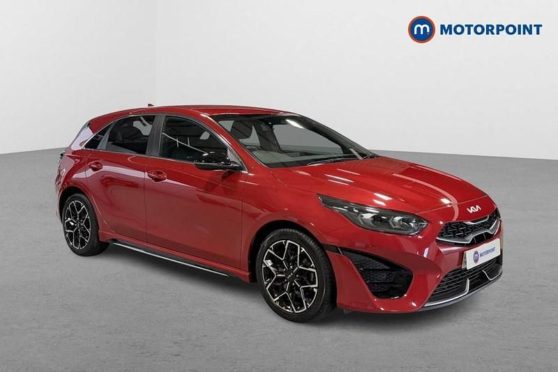 Red Used 2024 Kia Ceed GT-Line Hatchback | £19,799 (A bit pricey) - Image 1/4