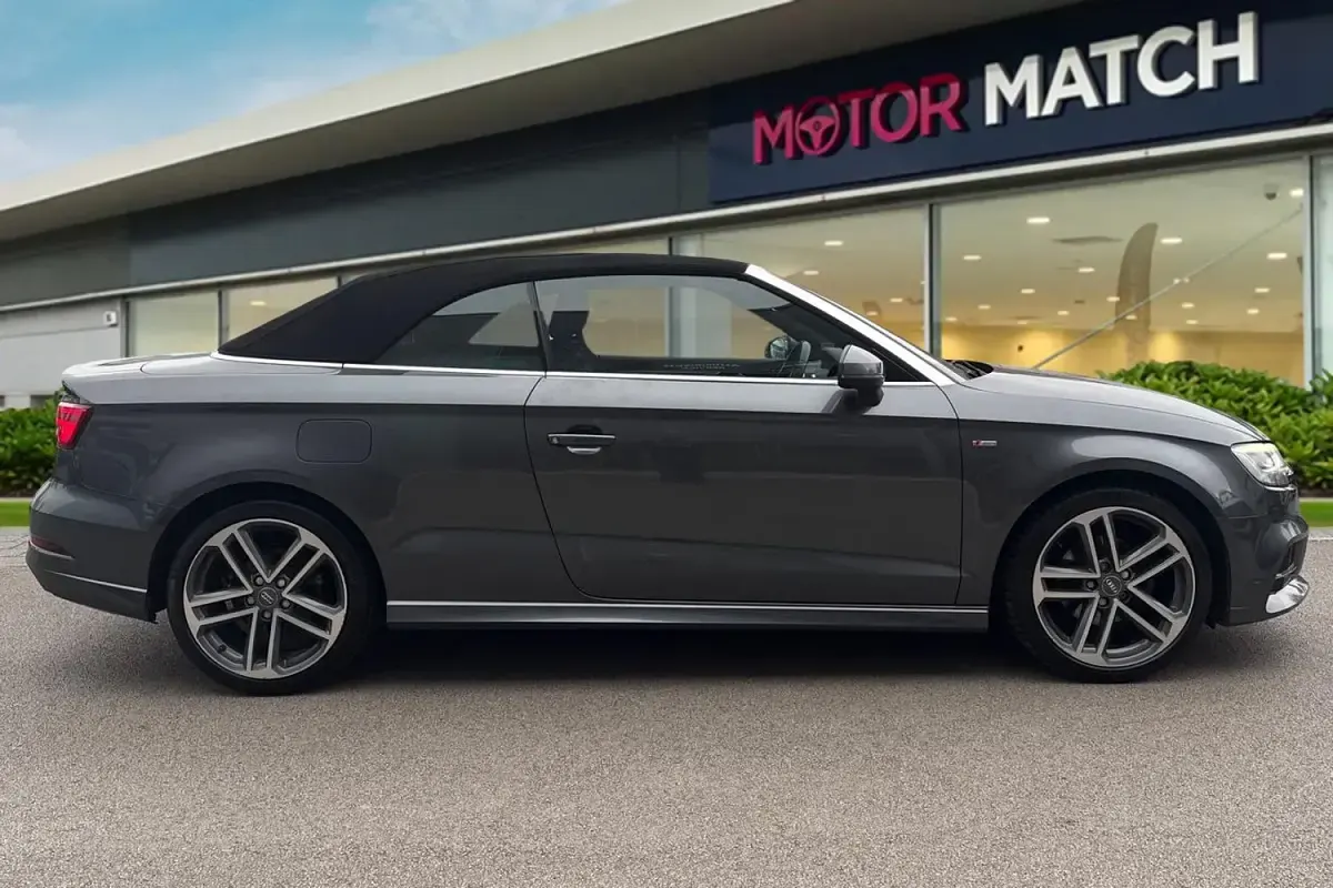 Usado Audi A3 Cabriolet S-Line 2017 Cinzento Cabrios