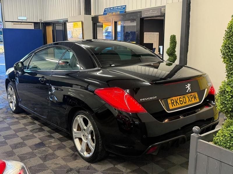 Used Peugeot 308 CC Allure 156 HP (114 kW) 2010 Black Cabriolet