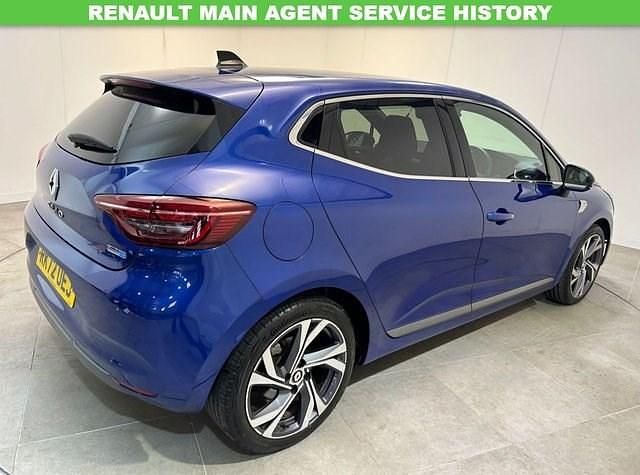 Used Renault Clio V RS Line 145 HP (106 kW) 2022 Blue Hatchback