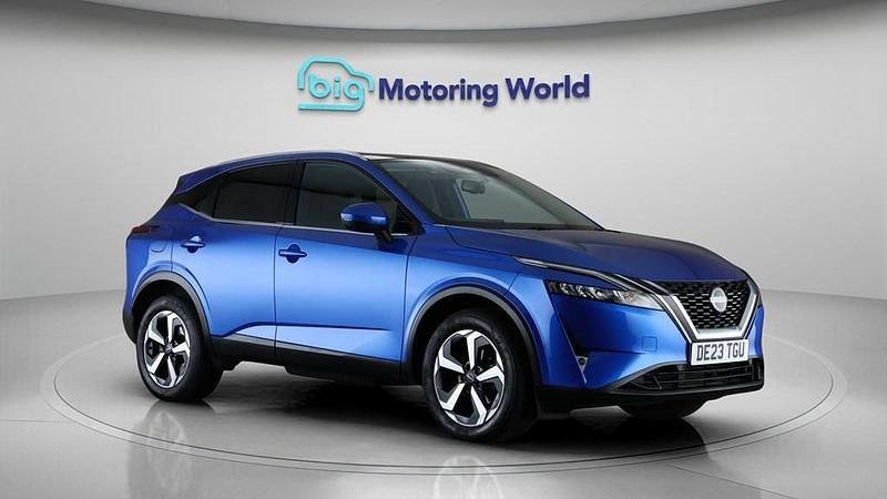 Used Nissan Qashqai N-Connecta 158 HP (116 kW) 2023 Blue SUV