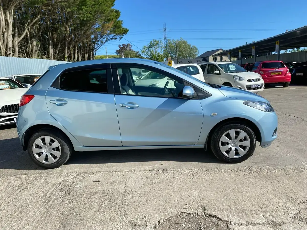 Used Mazda Demio 2010 Blue Hatchback