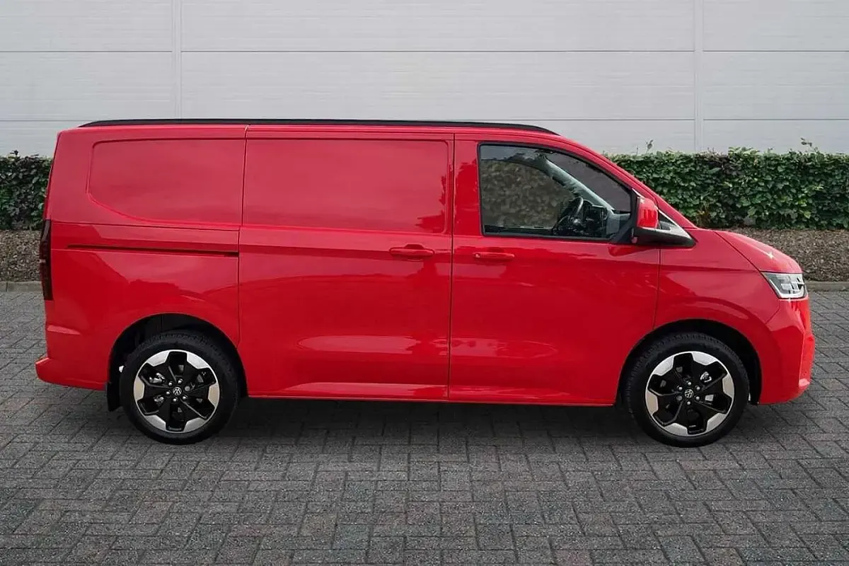 New VW T7 Pro 2026 Intensive red Van
