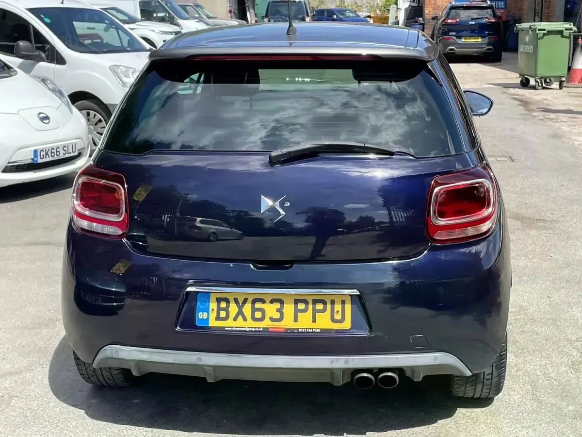 Used Citroën DS3 115 HP (84 kW) 2013 Blue Hatchback