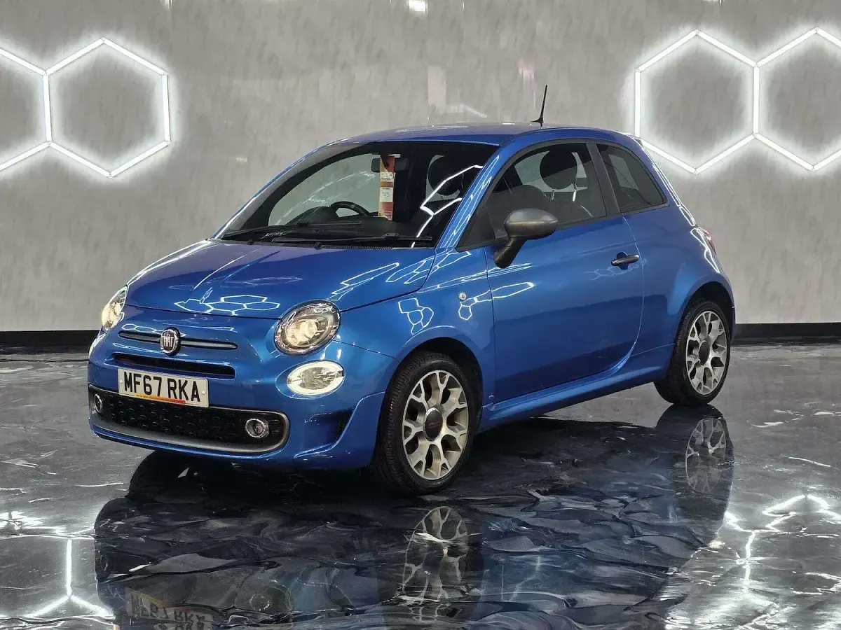 Used Fiat 500S S 2017 Blue Hatchback