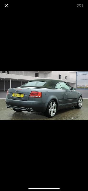 Used Audi A4 Cabriolet S-Line 2006 Grey Cabriolet