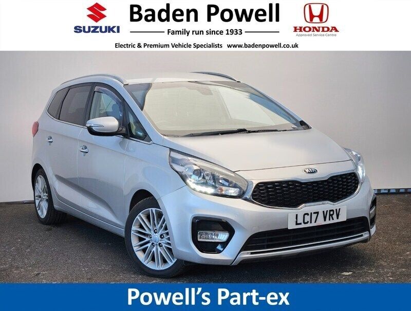 Silver Used 2017 Kia Carens MPV | £9,250 (Fair price) - Image 1/3